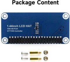 Waveshare 1.44inch LCD Display HAT for Raspberry Pi 128×128 Pixels SPI Interface