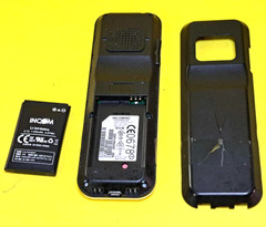 ⚡UNTESTED & WATER SIGNS⚡INCOM ICW-1000G WLAN IP PHONE WIRELESS SIP VOIP HANDSET