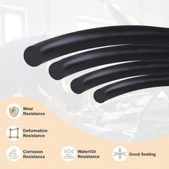 1050 PCS O Ring Assortment Kit 21 Sizes Nitrile Rubber Seals for Plumbing & Auto