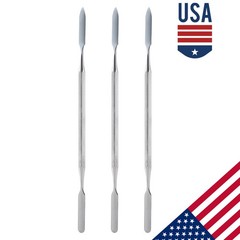 Dental Stainless Steel Mixing Spatula Mixing Stick Color Tools Non-slip Handle