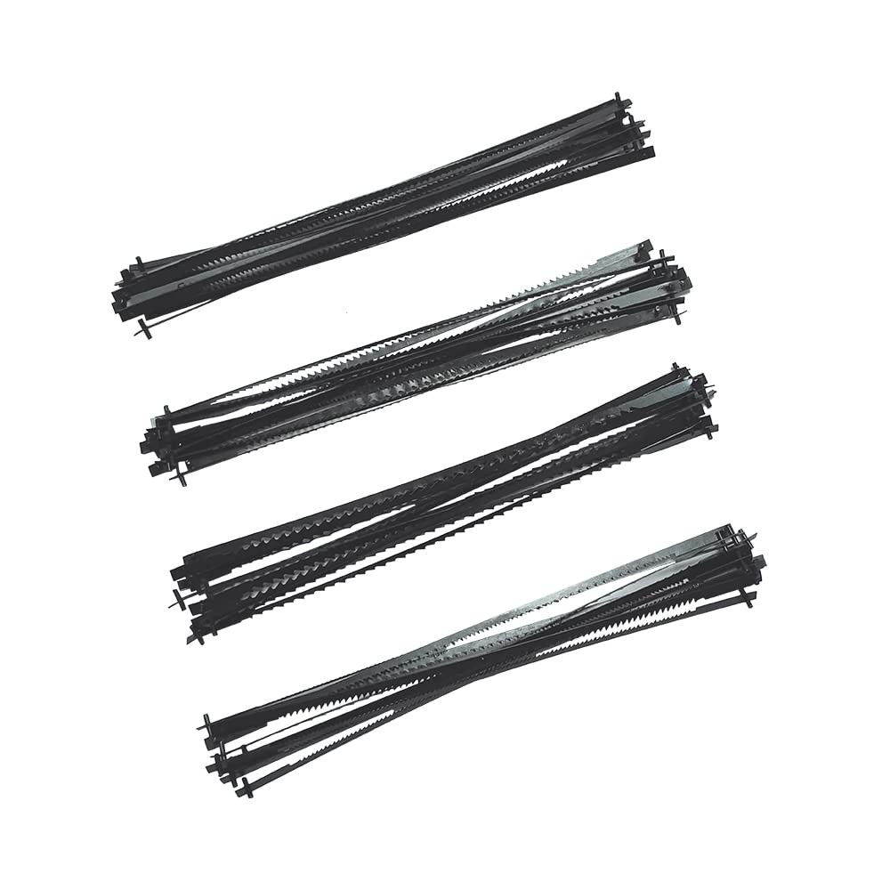 FOXBC 5-Inch Scroll Saw Blade Pin End Replacement for Wen 3921 3923, Black