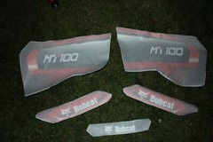 FITS BOBCAT MT100 Vinyl Decal Sticker Set 3M RESULTS SHOWN- NEW- FAST SHIPPING!