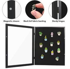 14×18 Pin Display Case – Ideal for Enamel Pins, Medals, Jewelry, Memorabilia …
