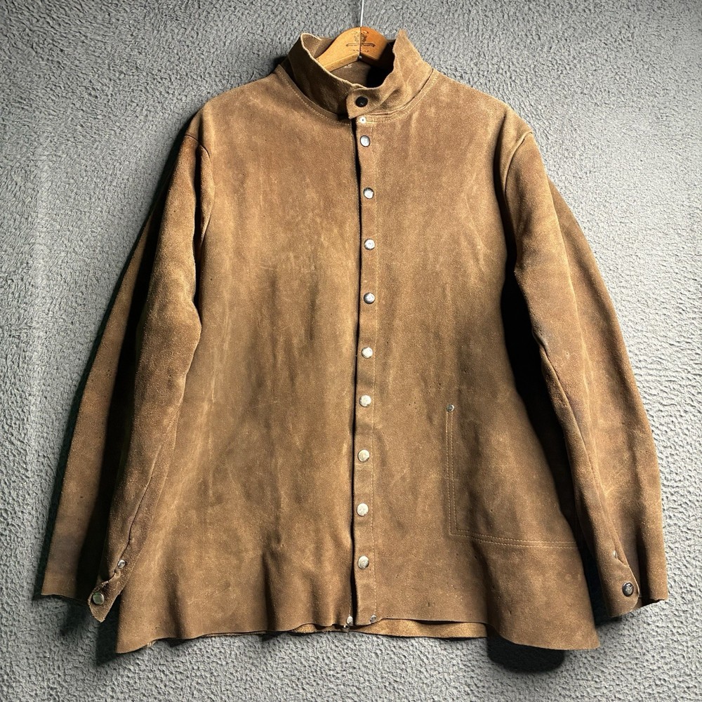 Steiner Industries 92154 Size Large Leather Welding Jacket Coat