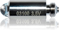 2-Pack HQRP 3.5V Halogen Bulb for Welch Allyn 03100-U 03100-1 20000 20200