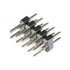 2.0mm Pitch Double Row Straight Male Pin Header 2x2P/3/4/5/6/7/8/10/12/20/40P