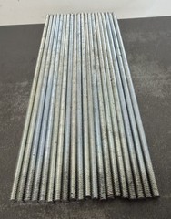 Threaded Rod 1/4-20″ x 12″ Zinc Plated Steel All Thread Rods Coarse (20 PC LOT)