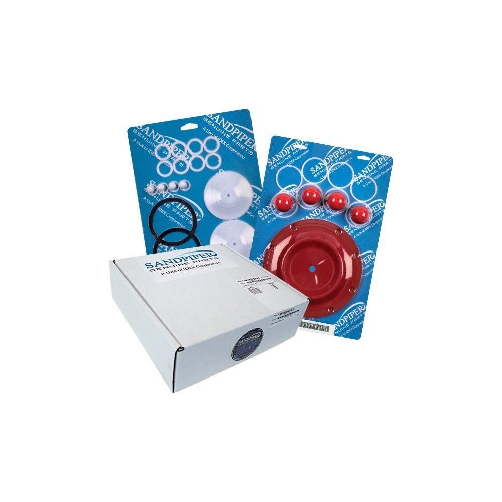 WARREN-RUPP Wet End Repair Kit,Neoprene; PTFE,PTFE 38P825