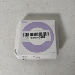 Loop Quiet 2 Earplugs, Lavender, Noise Reduction, New Open Box, Complete Set