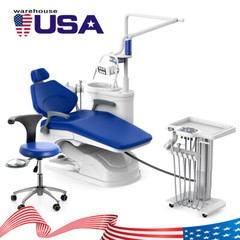 Dental Unit Chair Computer Controlled DC Motor Integral Doctor Stool TJ2688-A1-1