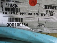 COMMSCOPE 1315584 FIBER OPTIC CABLE ROLL 144 FIBER MULTI-MODE (1400 FT.) T116262