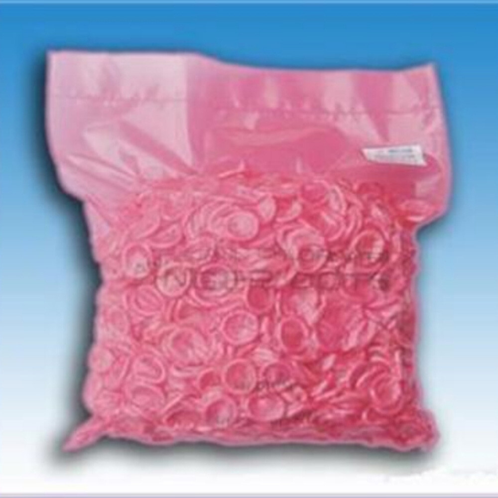 100 Pcs Pink Finger Cots Latex Rubber Finger Tips Protectors Cover Small Size