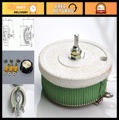200W 5 Ohm High Power Wirewound Potentiometer Rheostat Variable Resistor