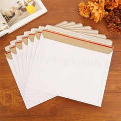 6.5 x 4.5 RIGID FLATS CARDBOARD ENVELOPE MAILERS DOCUMENT PHOTO SHIPPING WHITE