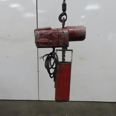Dayton 3Z326 2 Ton Electric Hoist 10′ Lift 8 FPM 230/460V 3Ph