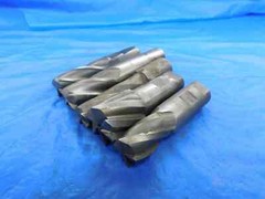 5PCS CORNER RADIUS & SQUARE HSS END MILL VARIOUS DIAMETERS FROM 1″ – 1 3/8