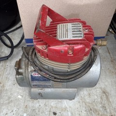 1/3 HP Sears Craftsman Oilless Piston Sprayer 283:14310 Air Brush Compressor RUN