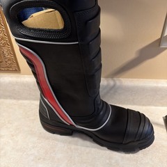 FIRE-DEX FDXL200-12.5XW Firefighter Boot, Leather, 12-1/2, XW