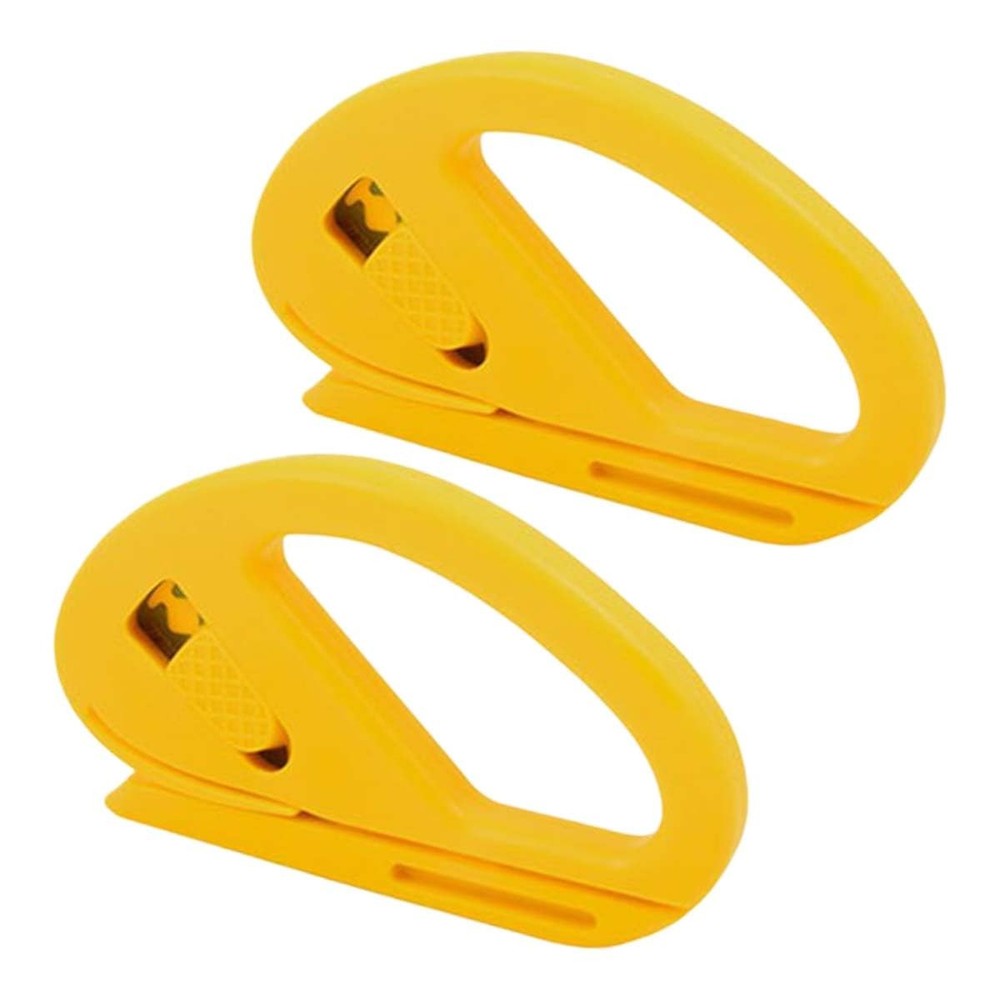 2PCS Wrapping Paper Cutter, Safety Vinyl Film Cutter, Wrap Cutter Tool with R…