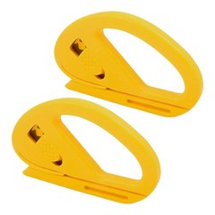 2PCS Wrapping Paper Cutter, Safety Vinyl Film Cutter, Wrap Cutter Tool with R…