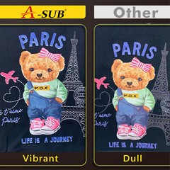 120PK A-SUB DTF Film Paper A4 Clear Subliamtion Paper PET Transfer Film 8.3×11.7