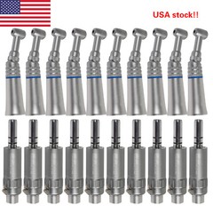 1-10* Dental Low Speed Push Contra Angle Air Motor 2/4H E-type NSK STYLE PAD Dr