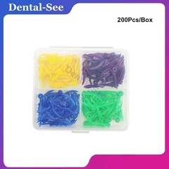 Dental Plastic Wave Shape Dental Wedges Teeth Wedge Tooth Gap Disposable