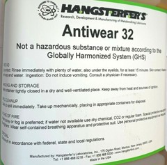 HANGSTERFER’S ANTIWEAR 32 GALLON – HYDRUALIC / SPINDLE LUBRICANT