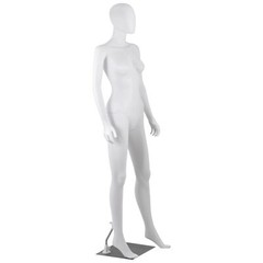 70” PP Female Mannequin Full Body with Metal Base and Adjustable Head Arms Legs
