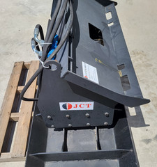 JCT Vibratory Compactor Hydraulic Skid Steer Grader Attachment Bobcat