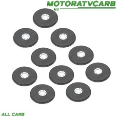 ALL-CARB 10PCS Flap Disc 4.5″ × 7/8″ 60 Grit Grinder Sanding Grinding Wheels NEW