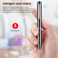 32gb Mini Spy Digital Voice Activated Recorder Hidden Audio Recording Pen Device