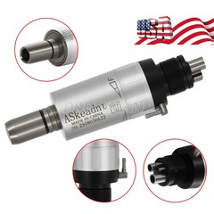 10pcs ASkeadnt Dental Low Speed Handpiece Air Motor E-type 4 Holes FX