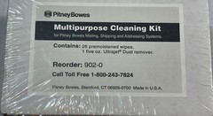 Pitney Bowes 902-0 Multipurpose Cleaning Kit New In Box!
