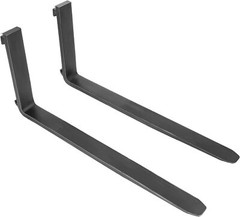 2-Piece 42″ Pallet Fork Blades for Forklifts and Skid Steers 2500 LBS Load Heavy
