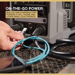 Klutch Cordless Welder Kit, KLiQ 20V, 200 Amps, 4-Pack 8.0Ah Batteries,