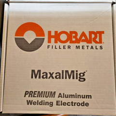 Hobart MaxalMIG 2-PAK Aluminum MIG Welding Wire ER4043 .045″ (1.2mm) 1-Lb Roll