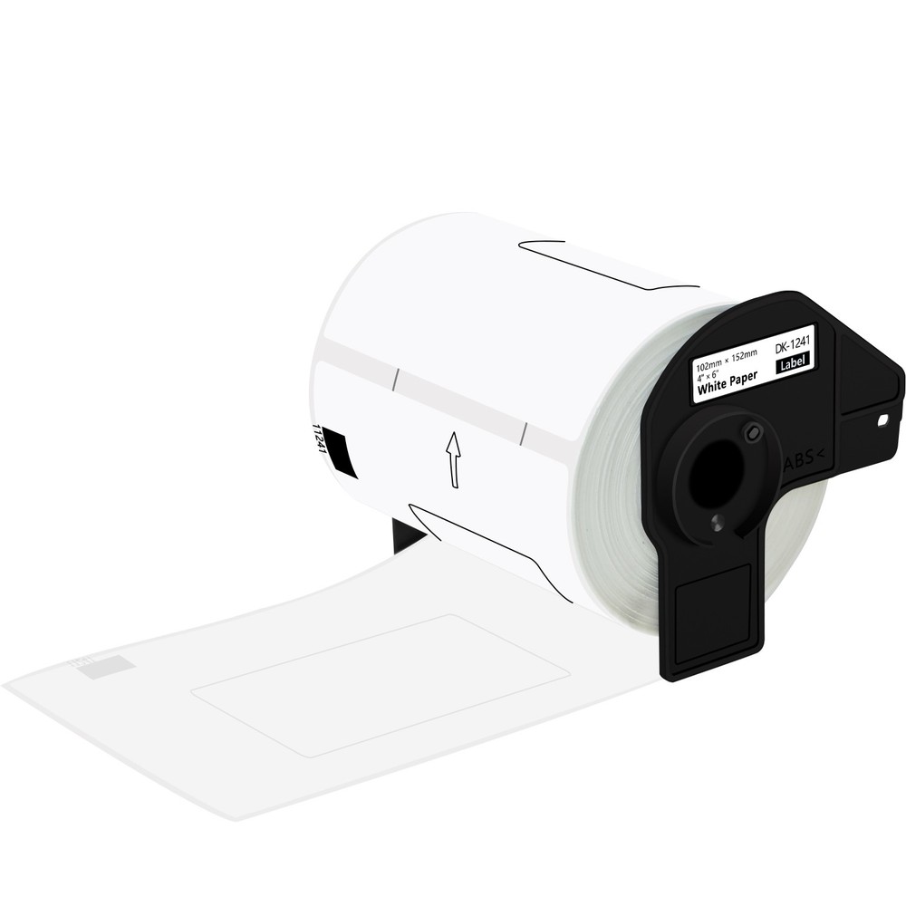DK-1241 Shipping Label 4″ x 6″ Use with Brother QL Label Printer 200 Labels/Roll