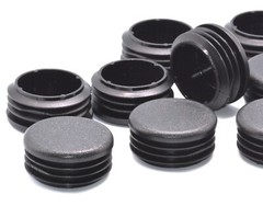 Round Pipe End Plugs for Steel Pipe Tubular Bumper Caps Various Sizes