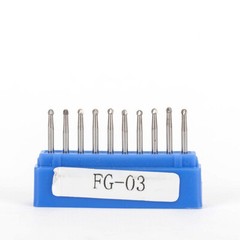 Dental FG Carbide Burs Drills Surgical High Speed Handpiece 39 types 10pcs/box