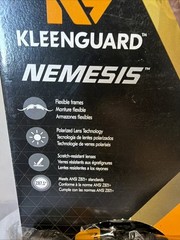 KLEENGUARD NEMESIS POLARIZED SMOKE LENS SAFETY GLASSES SUNGLASSES 28635 1/PAIR