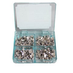 50 Sets Dental Orthodontic Buccal Tube 2nd Molar Roth 022 Laser Mark Mesh Base