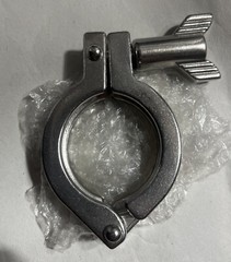 USA Sealing Zusa-stf-qc-2 Wing Nut, Quick Clamp, 1”-1.5” Sanitary Fitting, 304SS