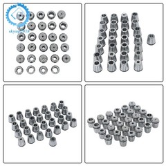 ER40 Collet Set High Precision CNC Spring Clamping Collets 29Pcs
