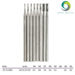 Wave Dental Carbide Bur Long Straight 556 557 558 560 562 HP Prima Low Speed Bur