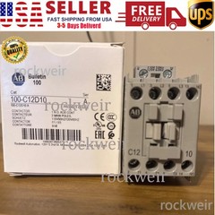 New AB 100-C12D10 /A MCS-C IEC Contactor 12A 110V 50Hz/120V 60Hz USA