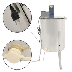 1300RPM Stainless Steel Electric Honey Extractor Beekeeping Equipment Frames 4/8
