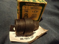 Vintage Greenlee Radio Chassis Punch Lot 12 Pc No 730 Punches Electrician Tools