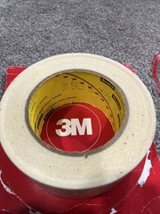 3M 5423 1 IN X 18 YD UHMW Polyethylene Film Tape Chemical Resistant NOS