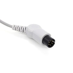 【Hot】5-Lead EKG/ECG Cable Snap WireTPU Welch Allyn fit propaq 100/200/CS 3M 6pin
